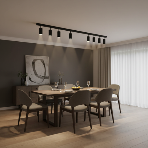 sina cu spoturi pentru sufragerie sau bucatarie