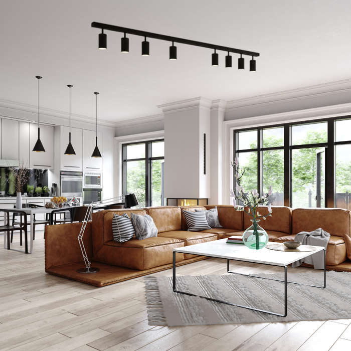 sina moderna cu 8 spoturi pentru living room