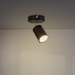 corp iluminat negru mat GU10, spot interior montaj pe tavan