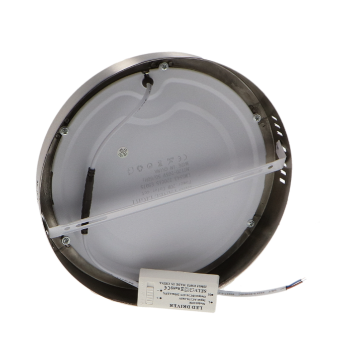 Spot led argintiu, lumina selectabila, driver inclus