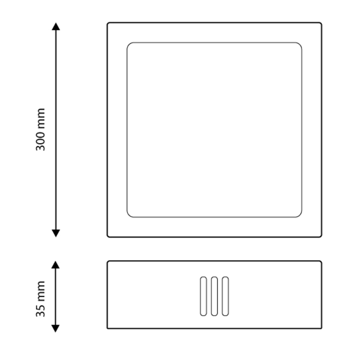 Spot LED pentru spații moderne 25W IP44
