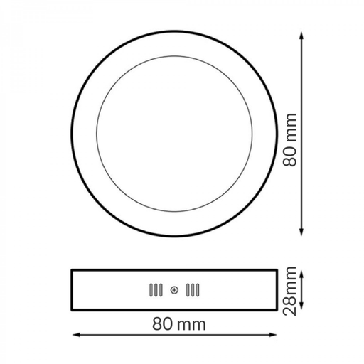 Spot LED 500 lumeni cu unghi 120 de grade