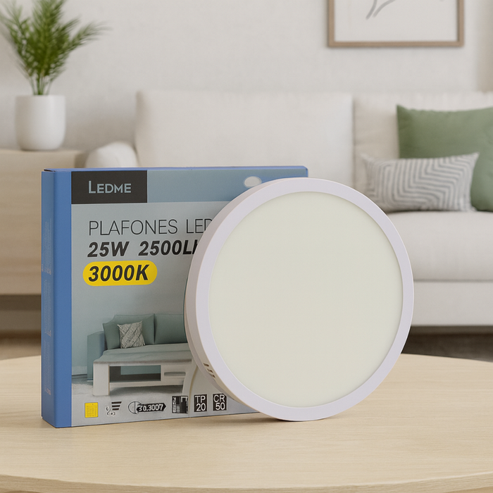 Spot LED alb cald 3000K atmosferă cosy
