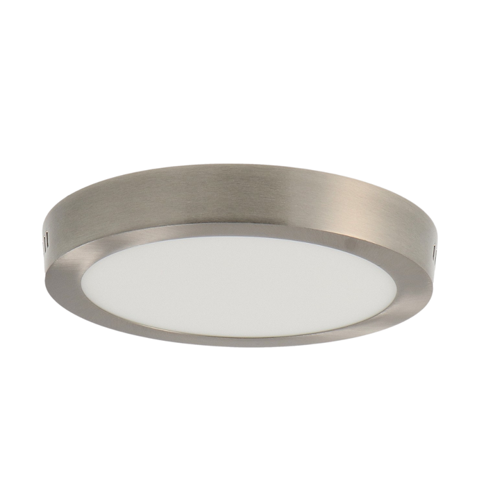 spot led rotund 20w IP44, spoturi interior, argintiu