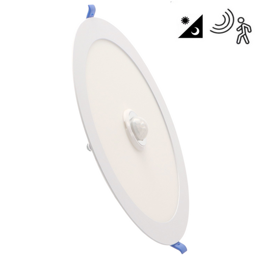 spot led rotund, spot cu senzor miscare, spot incastrat cu senzor, spot rotund 18w, ledia.ro
