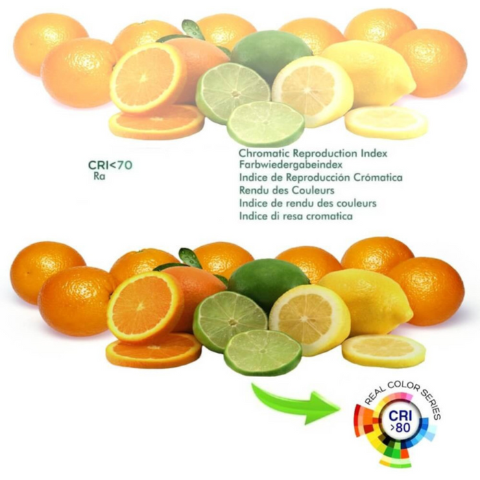 Spot LED Slim 24 W cu selecție a trei temperaturi de culoare: 2700K, 4000K, 5700K
