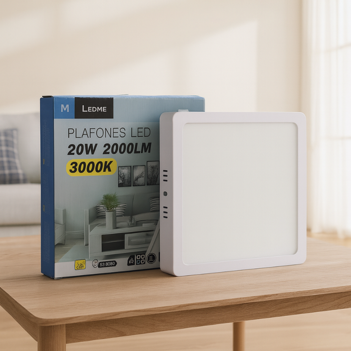 Spot LED 20w montat pe suprafață, alb