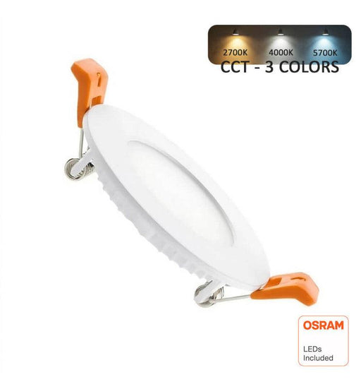 spot led slim incastrabil cu lumina CCT