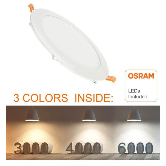 Spot LED Osram Slim rotund incastrabil 24W CCT