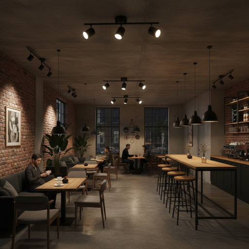 spot triplu tavan negru mat GU10