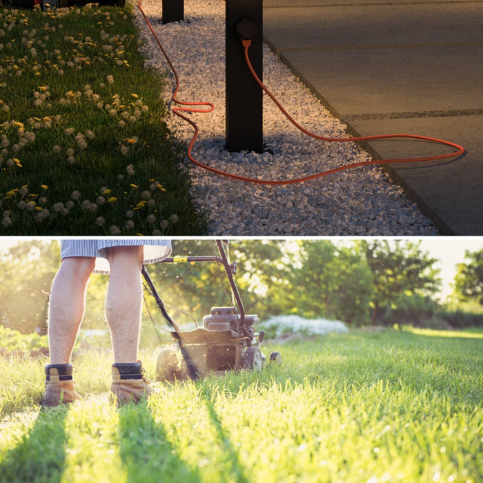 Priză de grădină 2x230V, 30 cm, IP54