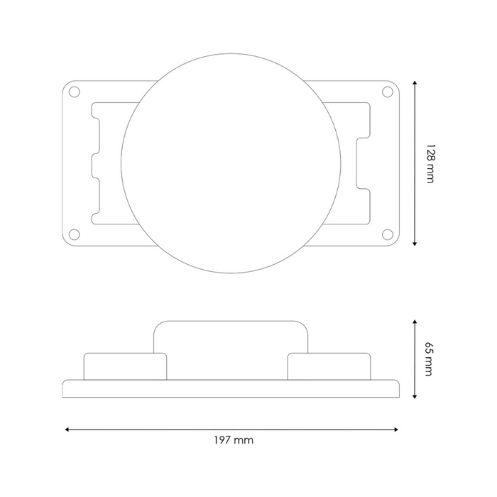 dimensiuni sursa 60w pentru piscina, 197x65x128hmm