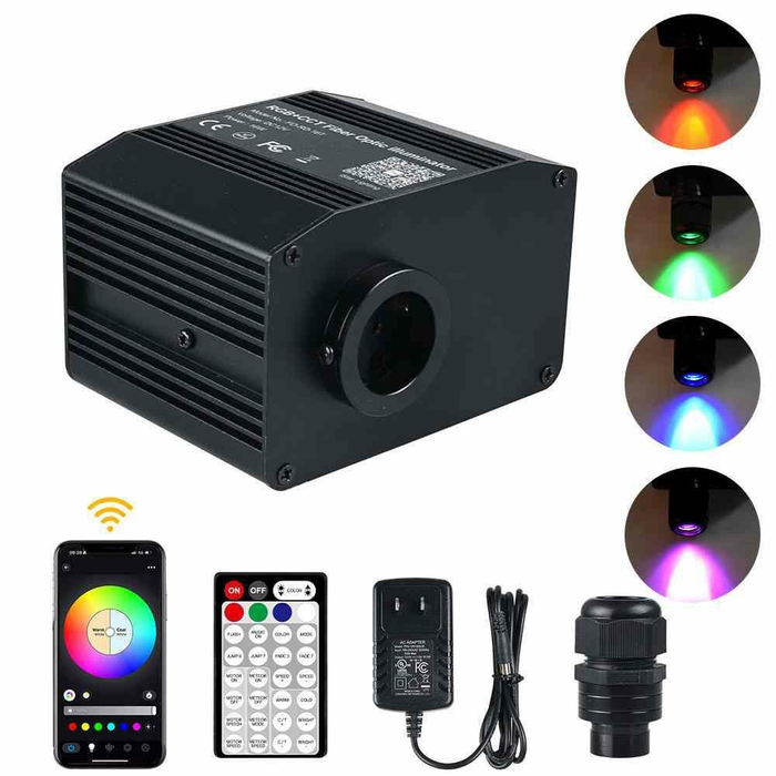 Sursă fibra optica LED aluminiu FO-RD-16T 16W
