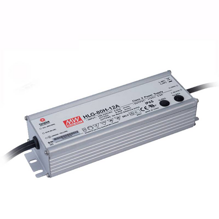 sursa de alimentare, Mean Well, hlg-80h-12A, sisteme de supraveghere, iluminat LED, sursa tensiune Mean Well, sursa alimentare profesionala, sursa alimentare 80w, Sursa de alimentare 12V/5A, sursa alimentare ip67, sursa led profesionala, ledia.ro