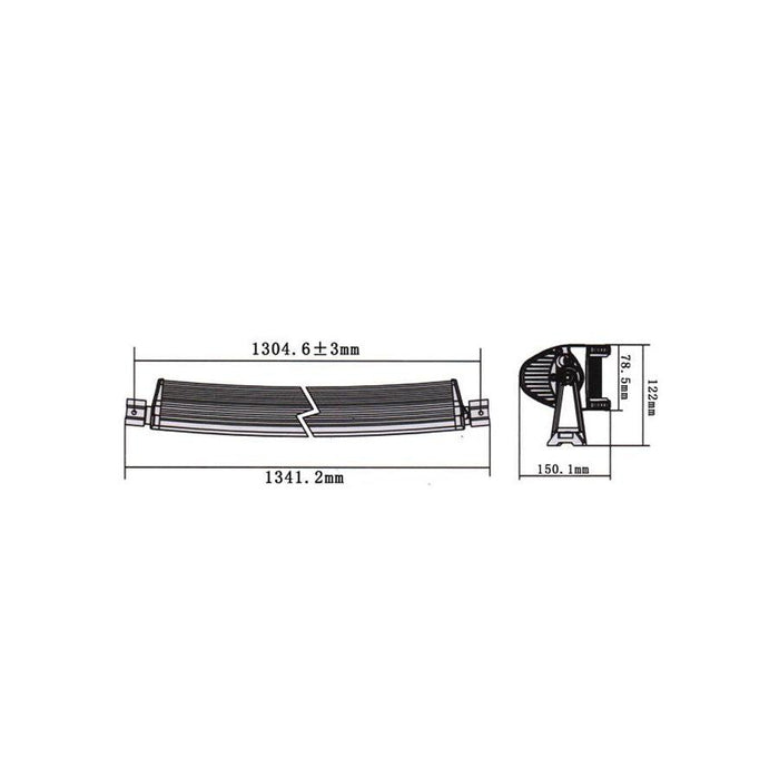 bara led auto curbat, ledbar auto, led bar auto, ledbar combo beam, led bar auto 288w, ledbar 12-24v, bara led auto masini teren, bara led auto offroad, ledbar 24480lm, ledbar auto 127cm, ledia.ro