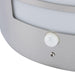 Aplica LED Lugo, cu senzor incorporat, 295x215 mm IP44, argintiu - ledia.roAplice cu senzor