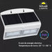 Aplica solara cu senzor 6.8W IP65, 3 moduri de functionare, alb - ledia.roAplice cu senzor
