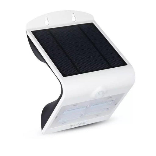 Aplica solara cu senzor de miscare, 3W IP65, 3 moduri de functionare, alb - ledia.roAplice cu senzor