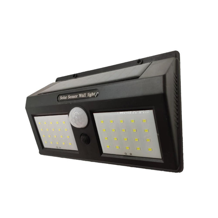 Aplica solara LED cu senzor incorporat 5W IP65, lumina rece - ledia.roAplice cu senzor