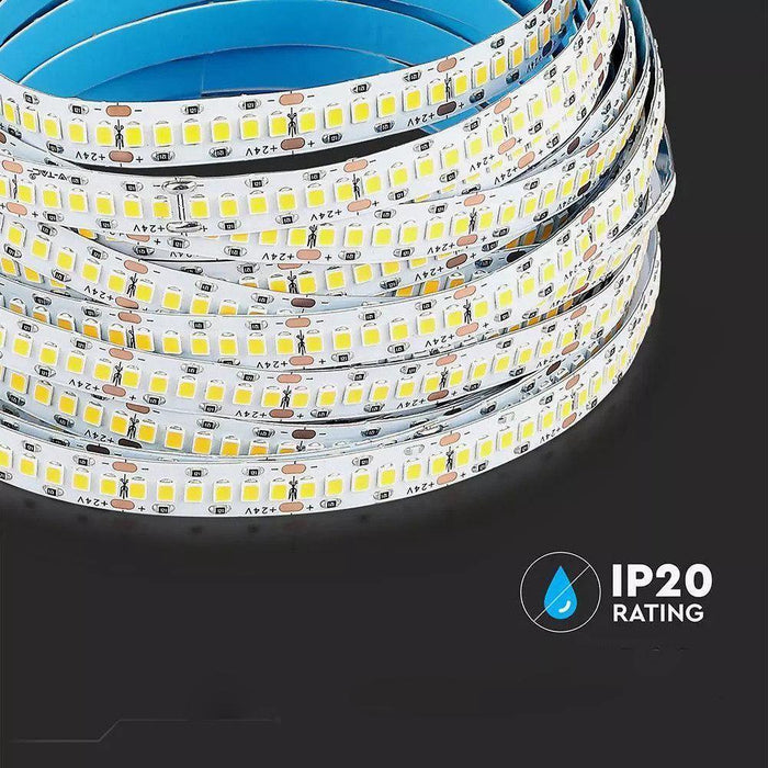Banda LED chip Samsung 12V 120 led/m IP20 4000K Alb Natural - ledia.roBanda LED-alb natural