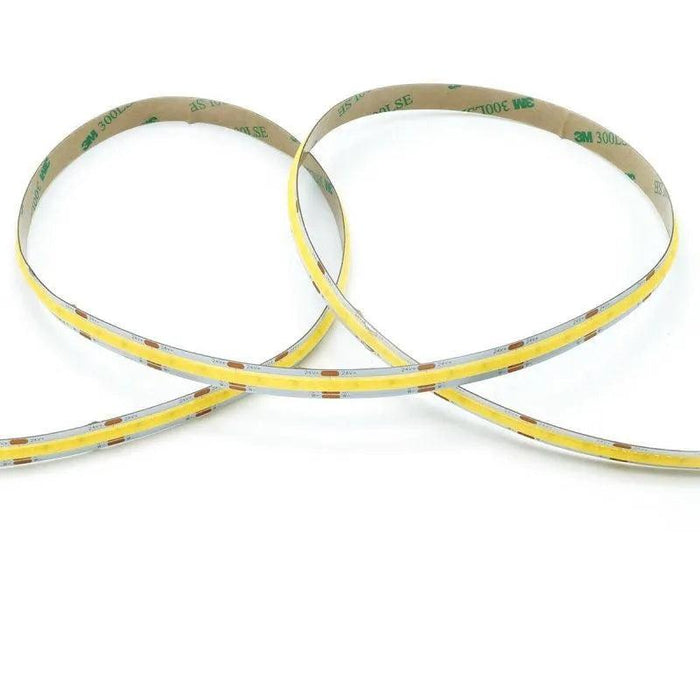 Banda LED COB, 24V LED COB,  banda LED 14W/m, LED COB 608 LED/m Banda LED interior