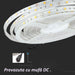 Banda LED SMD 2835, 204 LED/m 12V IP20, alb natural - ledia.roBanda LED-alb natural