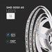 Banda LED SMD5050 V-TAC VT-5050 11W/m 60 LED/m 12V IP20, 5m-Ledia.ro