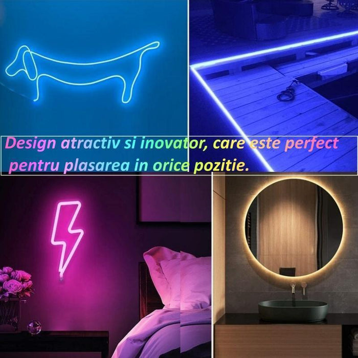 neon led flex ws2811 pentru reclame