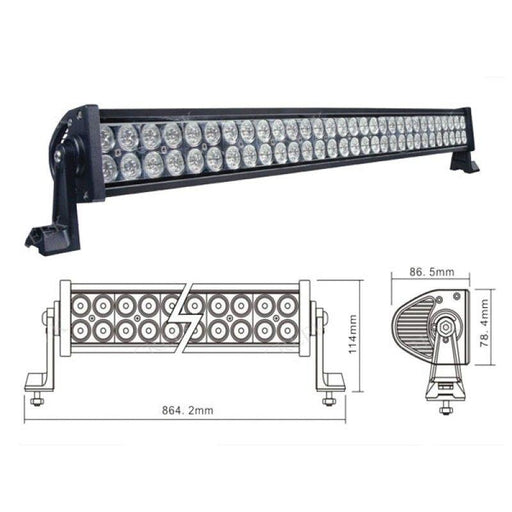 LED bar 180w, LED light bar, lumini LED bar, bare LED pentru mașini, bare luminoase LED, bara led combo, bara led 80cm,  ledia.ro