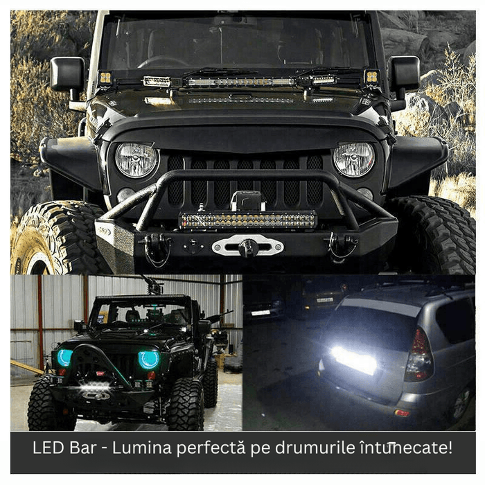 bara led auto curbat, ledbar auto, led bar auto, ledbar combo beam, led bar auto 72w, ledbar 12-24v, bara led auto masini teren, bara led auto offroad, ledbar 6120lm, ledbar auto 65cm, ledia.ro