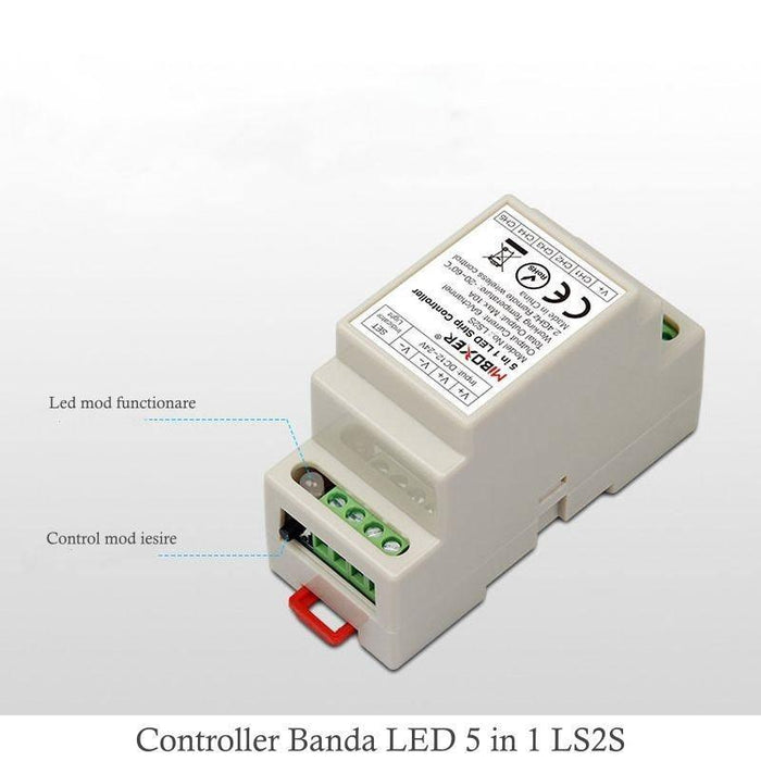 Controller Banda LED 5in1 LS2S, montabil pe sina, Mi-Light - ledia.roCONTROLLER MIBOXER