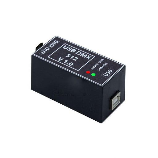 Controller DMX512, controller interfata, Control iluminat, Semnale DMX, Decodor/Controller DMX512, decodor USB DMX, ledia.ro