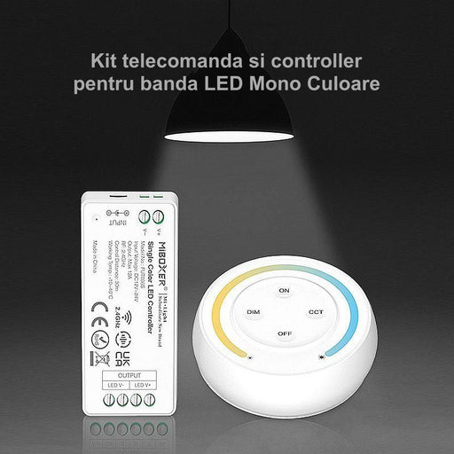 Controller cu telecomanda FUT036SA Mi-Light pentru banda MONO - ledia.roCONTROLLER MIBOXER