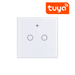 Intrerupator Touch Dublu Smart Alb Home Wifi Tuya - ledia.roIntrerupator Touch