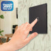 Intrerupator Touch Simplu Smart, negru - ledia.roIntrerupator touch