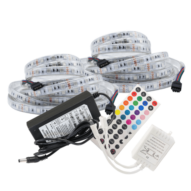 Kit banda LED 5050 RGB, TLC 44 taste, 10m - ledia.roSMD 5050
