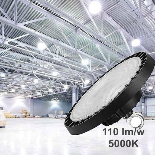 Lampa LED Industriala High Bay Suspendata, 100W/11000lm 5000K, IP65 - ledia.roLampi suspendate