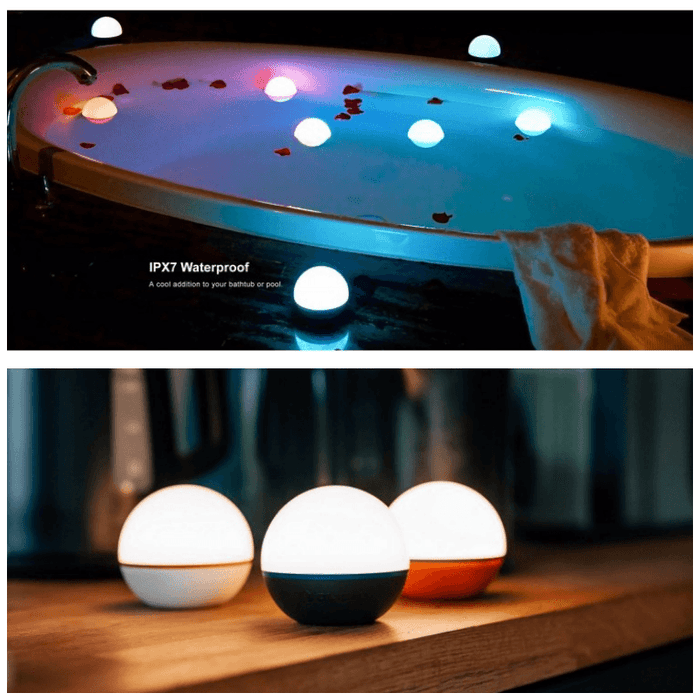 Lampa LED RGB Olight Obulb PLUS, control aplicatie - ledia.roLanterne camping