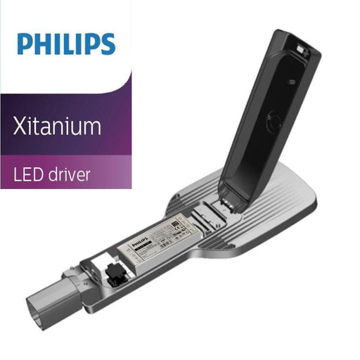 Lampa LED stradala AARHUS 10-100W 240lm/w, driver programabil Philips - ledia.roLampi cu putere selectabila
