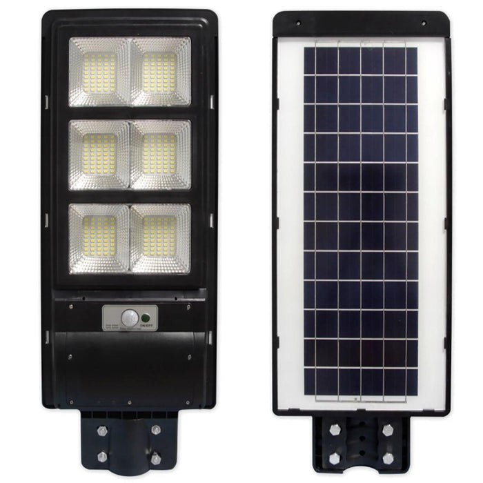 Lampa solara cu senzor 270W/6000lm IP65 6000K, telecomanda inclusa - ledia.roLampi solare cu senzor