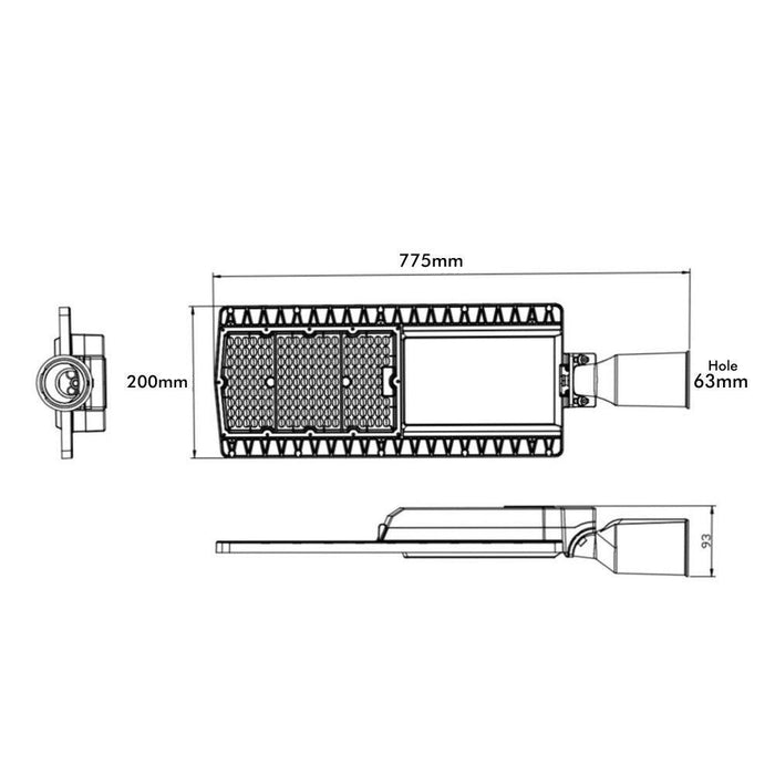 Lampa stradala 150W, Lămpi iluminat stradal, lampi LED stradale, Iluminat public eficient, Lămpi stradale economice, Iluminat exterior LED, iluminat urban, Iluminat public, ledia.ro