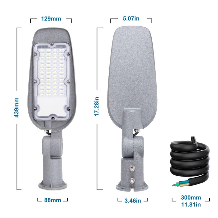 Lampa stradala LED DOB SLIM 30W, Lămpi iluminat stradal, lampi LED stradale, Iluminat public eficient, Lămpi stradale economice, Iluminat exterior LED, iluminat urban, Iluminat public, ledia.ro