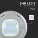 Lampa stradala suspendata LED Chip SAMSUNG 100W 302Z + driver 3M Inventonics - ledia.roLampi suspendate