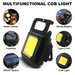 Lanterna breloc cu carabina,lanterna led camping, mini lanterna led, lanterne camping, lanterne reincarcabile- ledia.ro