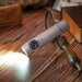 Lanterna cu laser Olight Arkfeld, lanterna reincarcabila magnetic USB, lanterna editie limitata, lanterne laser, lanterna 1000lm, ledia.ro