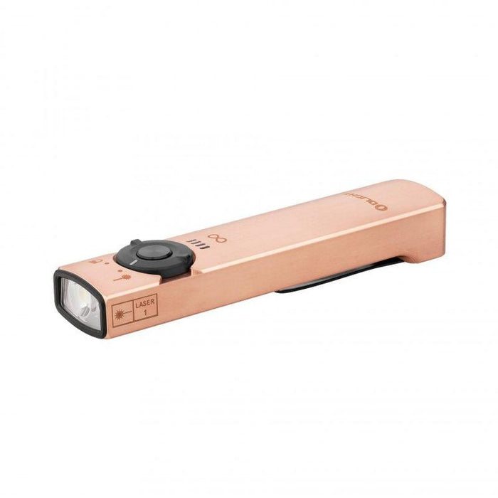 Lanterna cu laser Olight Arkfeld, lanterna reincarcabila magnetic USB, lanterna editie limitata, lanterne laser, lanterna 1000lm, ledia.ro