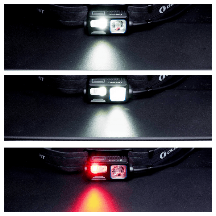 Lanterna frontala cu senzor Olight Array 2s, 3 tipuri de lumina - ledia.roLanterne frontale