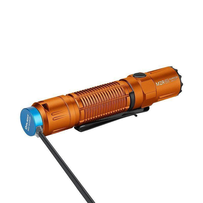 Lanterna LED Olight M2R PRO Portocaliu, 1800 lumeni - ledia.roLanterne tactice