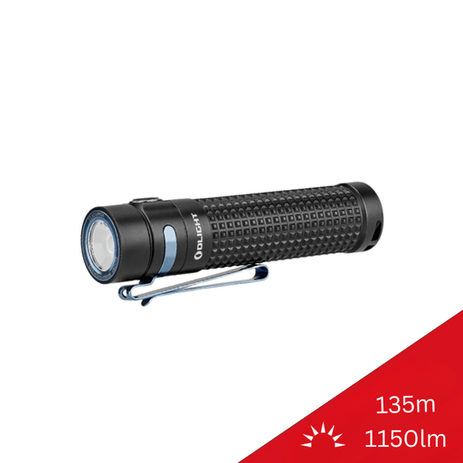 lanterna led Olight S2R Baton, lanterna tactica, lanterna puternica, lanterna profesionala, lanterna led cu acumulator, lanterne olight, lanterna led profesionala, ledia.ro
