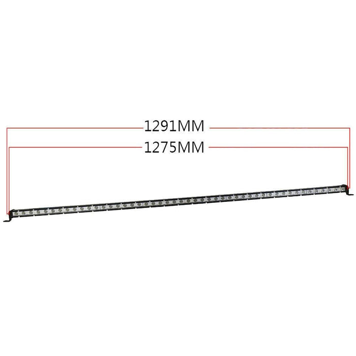 LED bar 144W, LED light bar, lumini LED bar, bare LED pentru mașini, bare luminoase LED, bara led cu doua faze, bara led 128cm,  ledia.ro